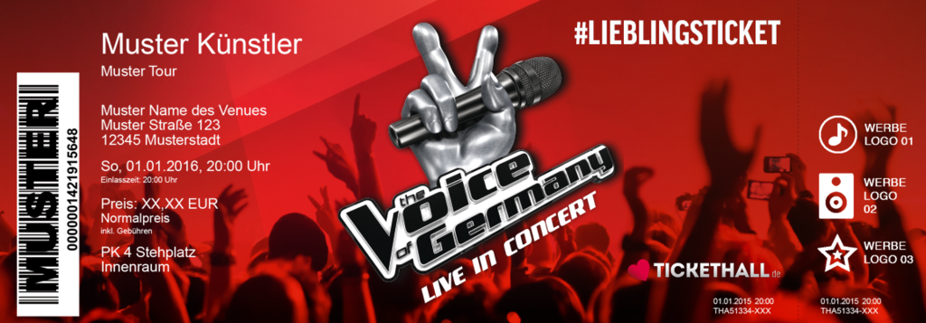 Voice Of Germany Tickets Voice Of Germany Tickets