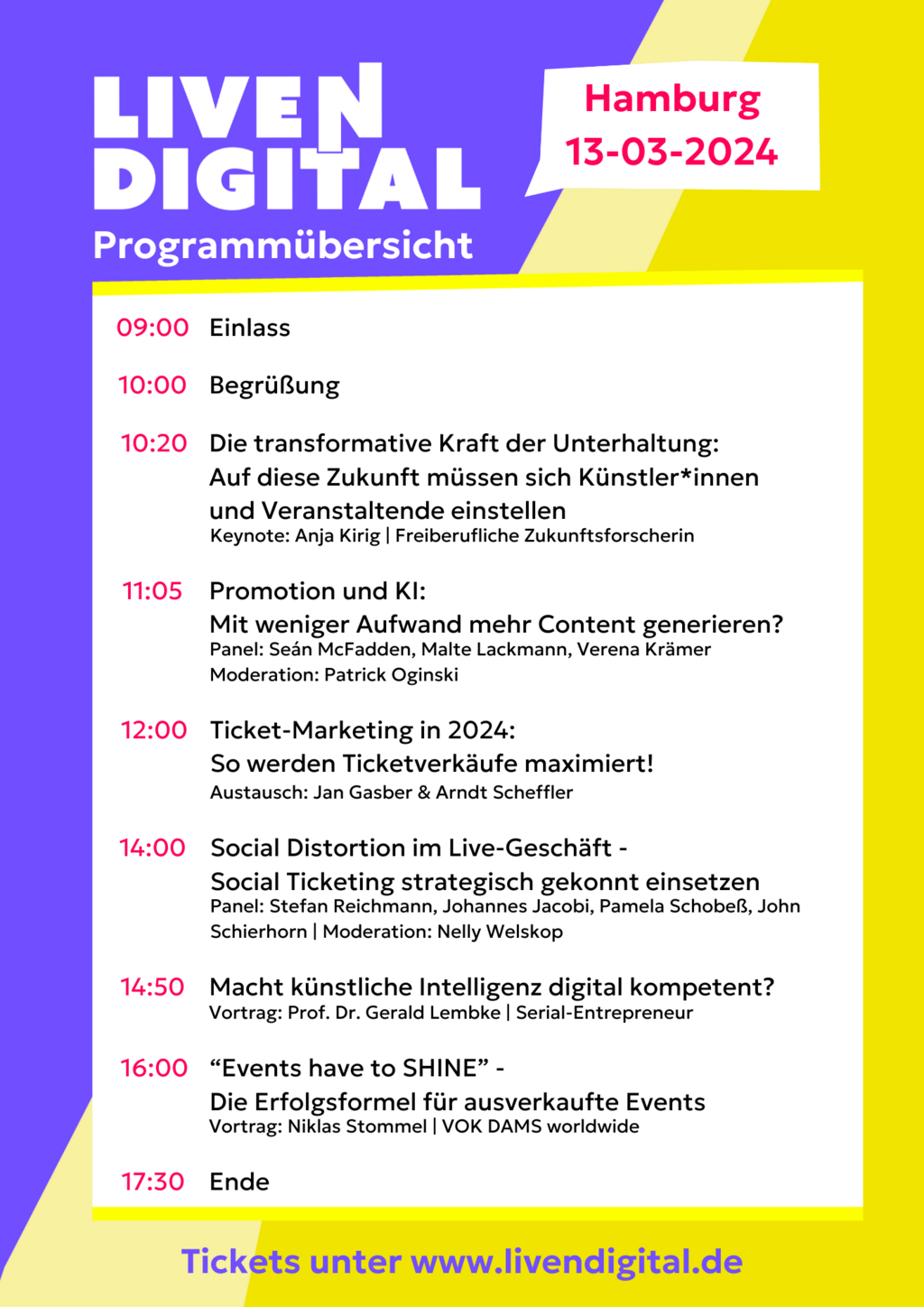 PROGRAMM 2024 Live