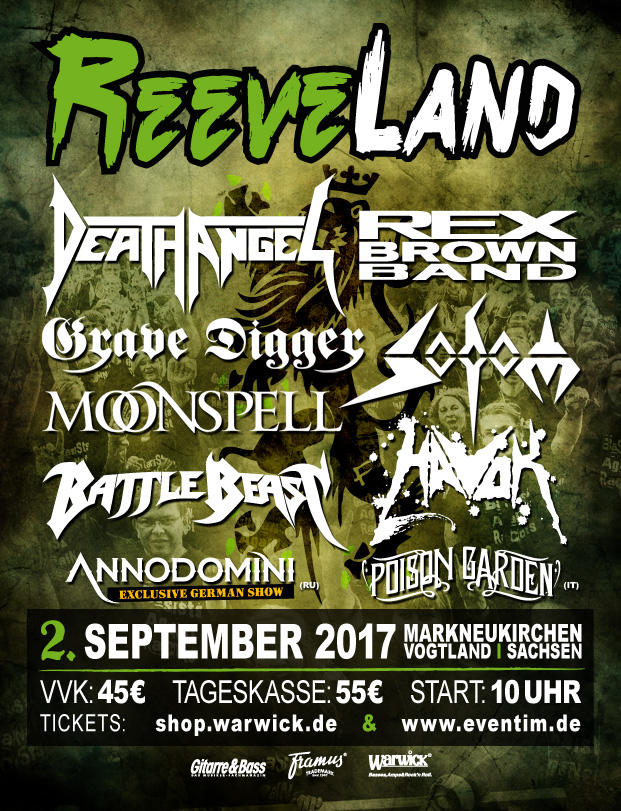 REEVELAND FESTIVAL  | www.metaltix.com