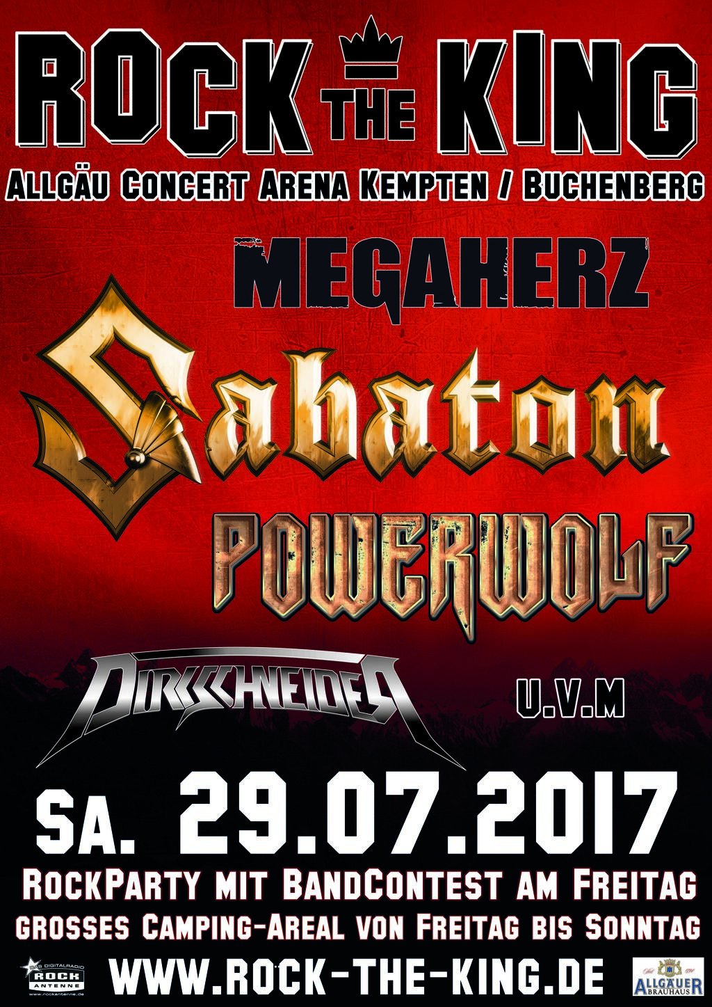 ROCK THE KING 2017 | www.metaltix.com