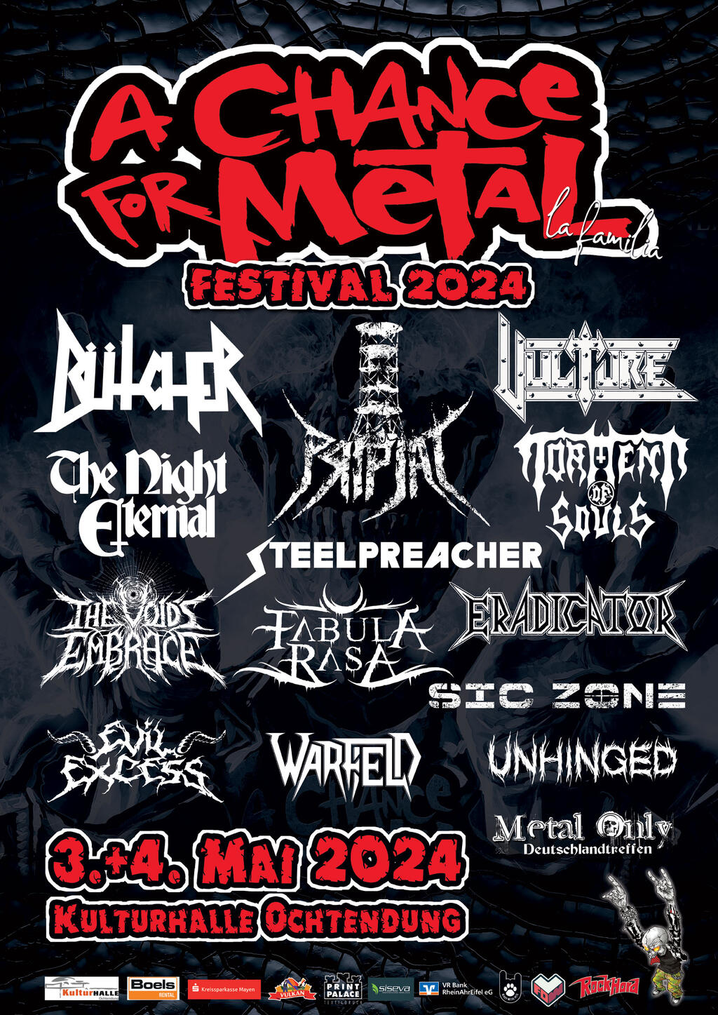 A CHANCE FOR METAL FESTIVAL Tickets  www.metaltix.com