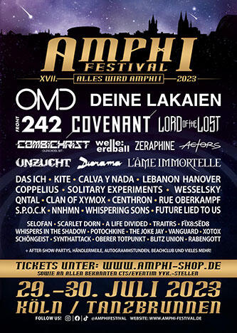 AMPHI FESTIVAL 2023  | www.metaltix.com