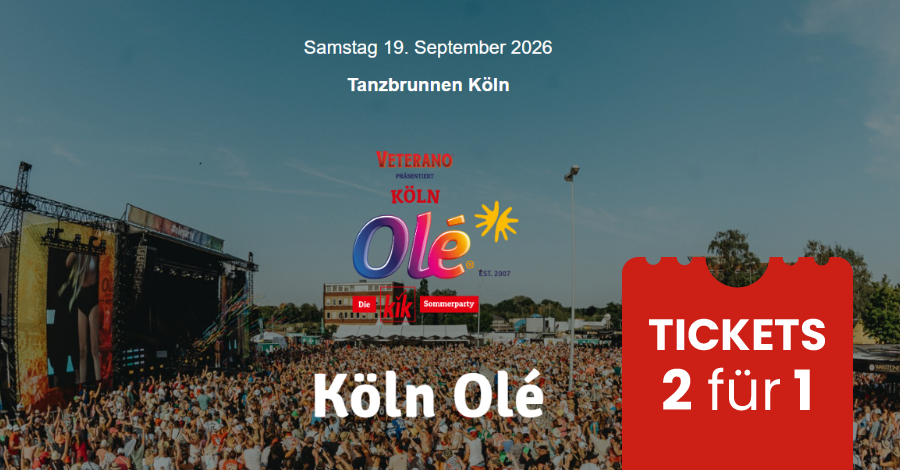 Köln Olé am 19.09.2026