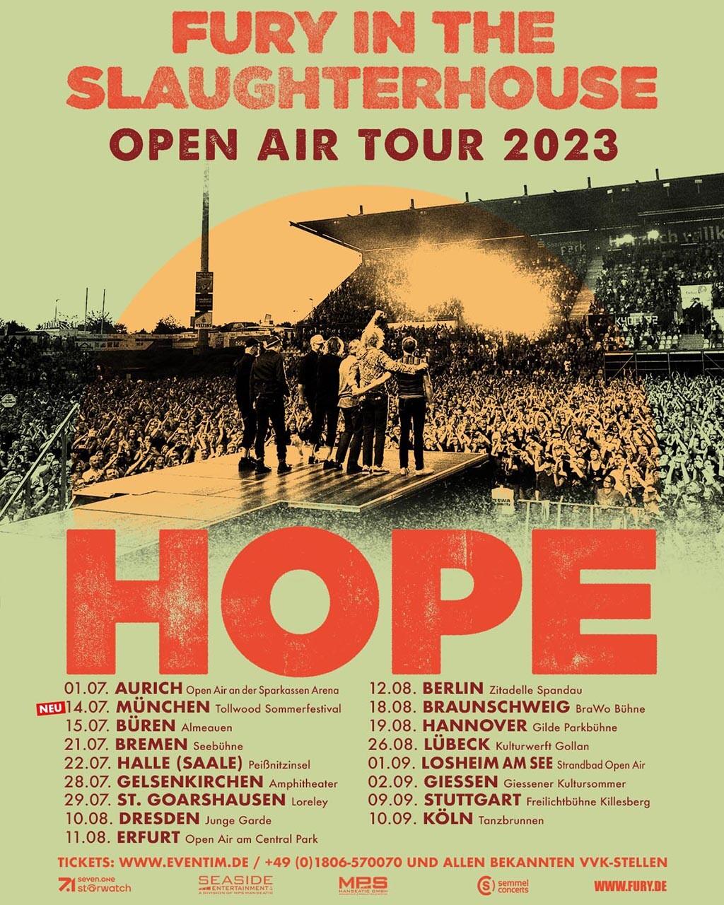 HOPE OPEN AIR TOUR 2023